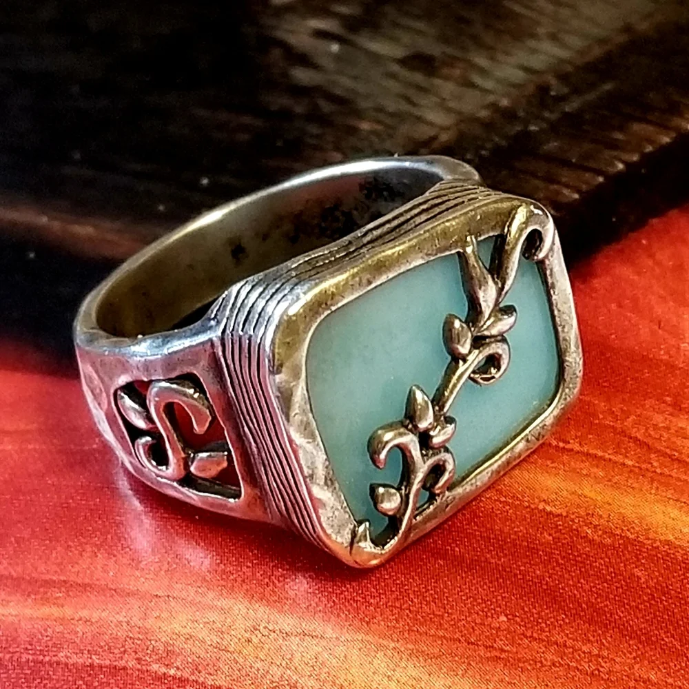 Silpada Sterling Silver & Blue Quartz Ring - Picture 6 of 12
